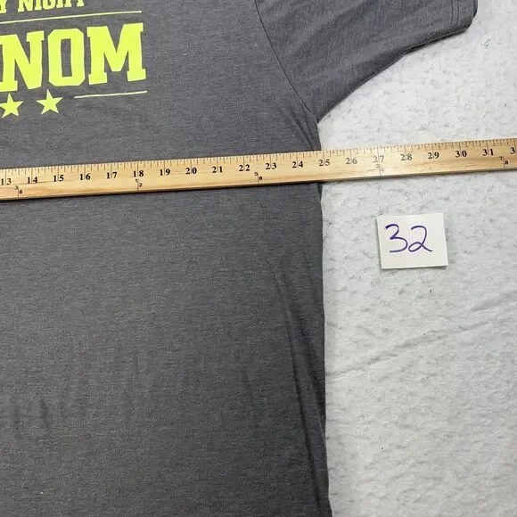 Adidas ClimaLite Men's XXL Short Sleeve Gray Graphic T Shirt Friday Night Phenom - Picture 7 of 12